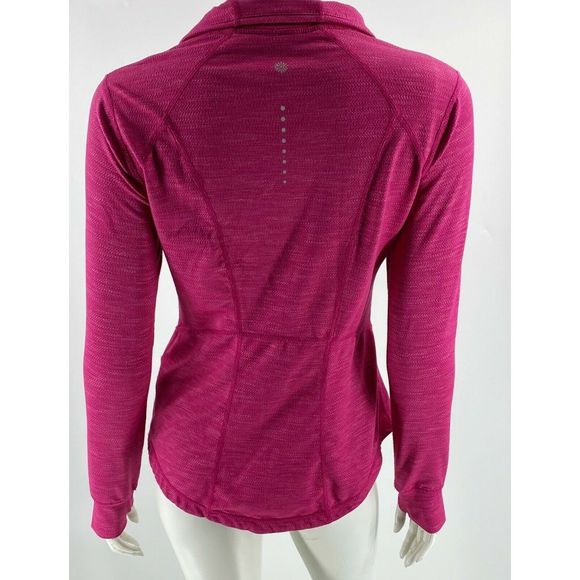 Tangerine Womens Athletic Jacket Sz Small Pink Zip - Picture 4 of 6
